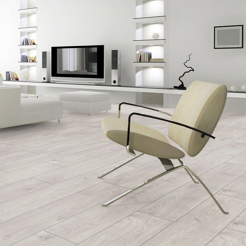 Ламинат Kronotex Exquisit D3223 Дуб атлас белый