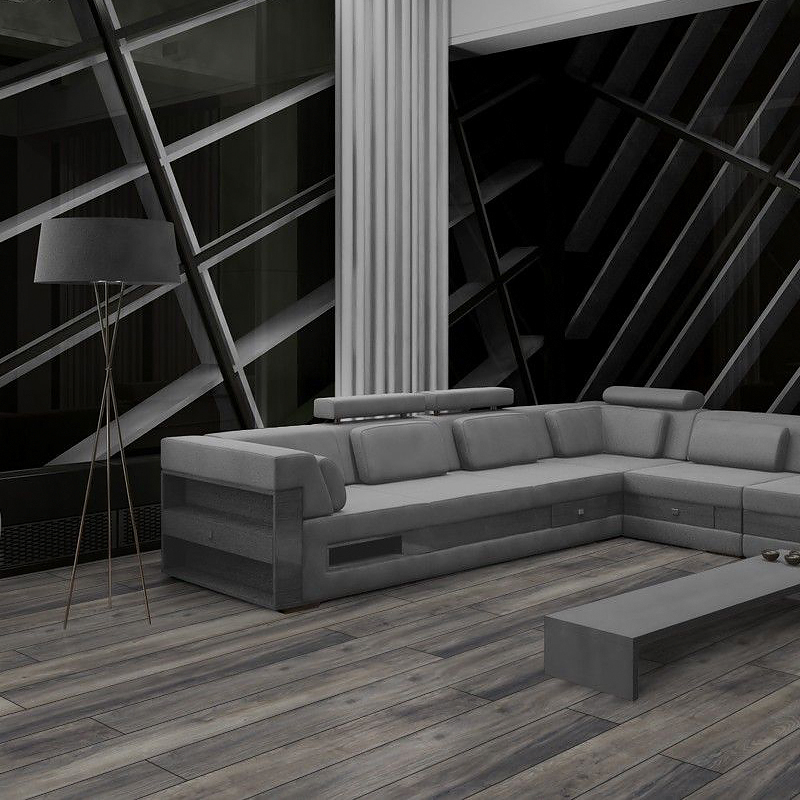 Ламинат Kronotex Aqua Amazone D3572 Дуб портовый серый