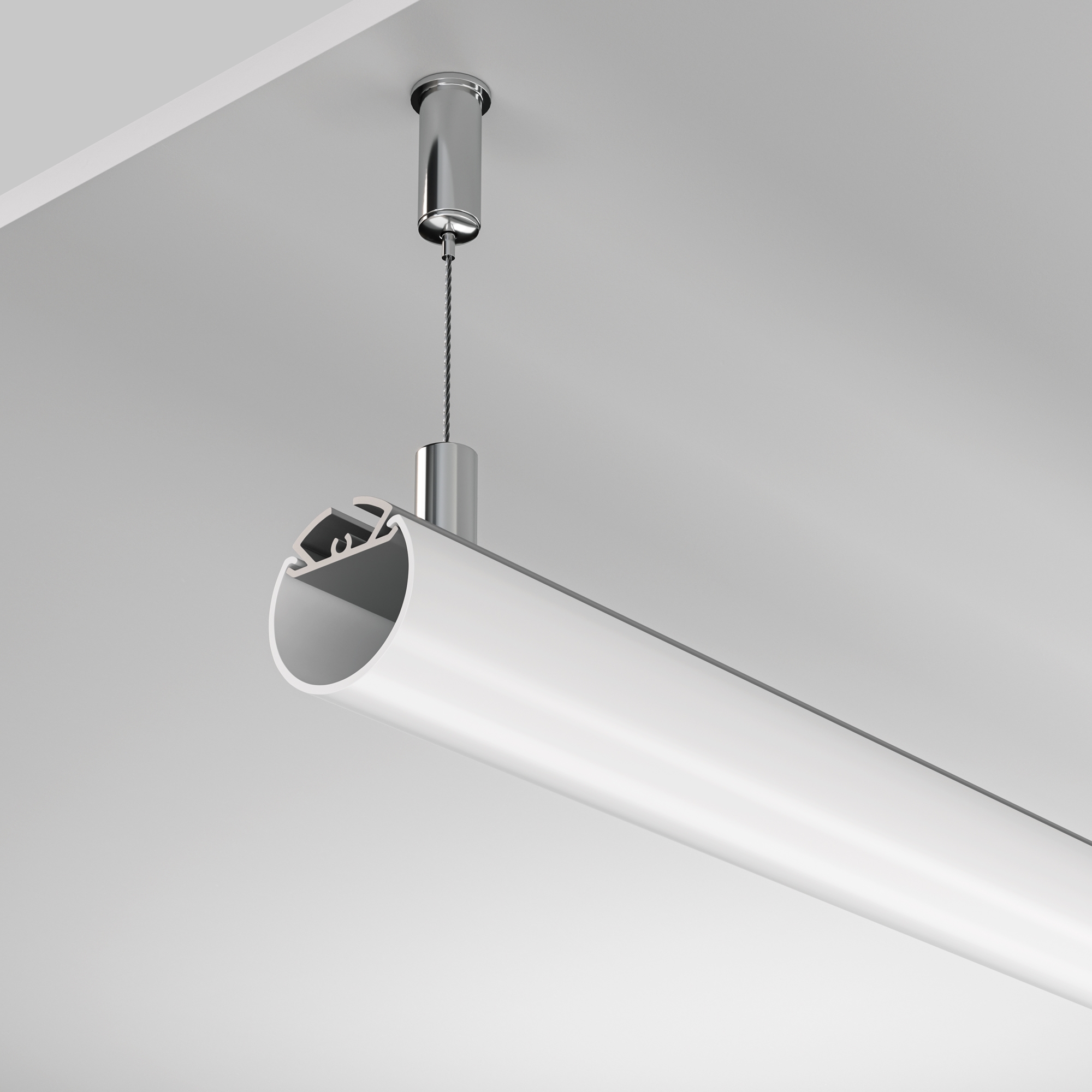 Профиль Led Strip ALM-D30-S-2M