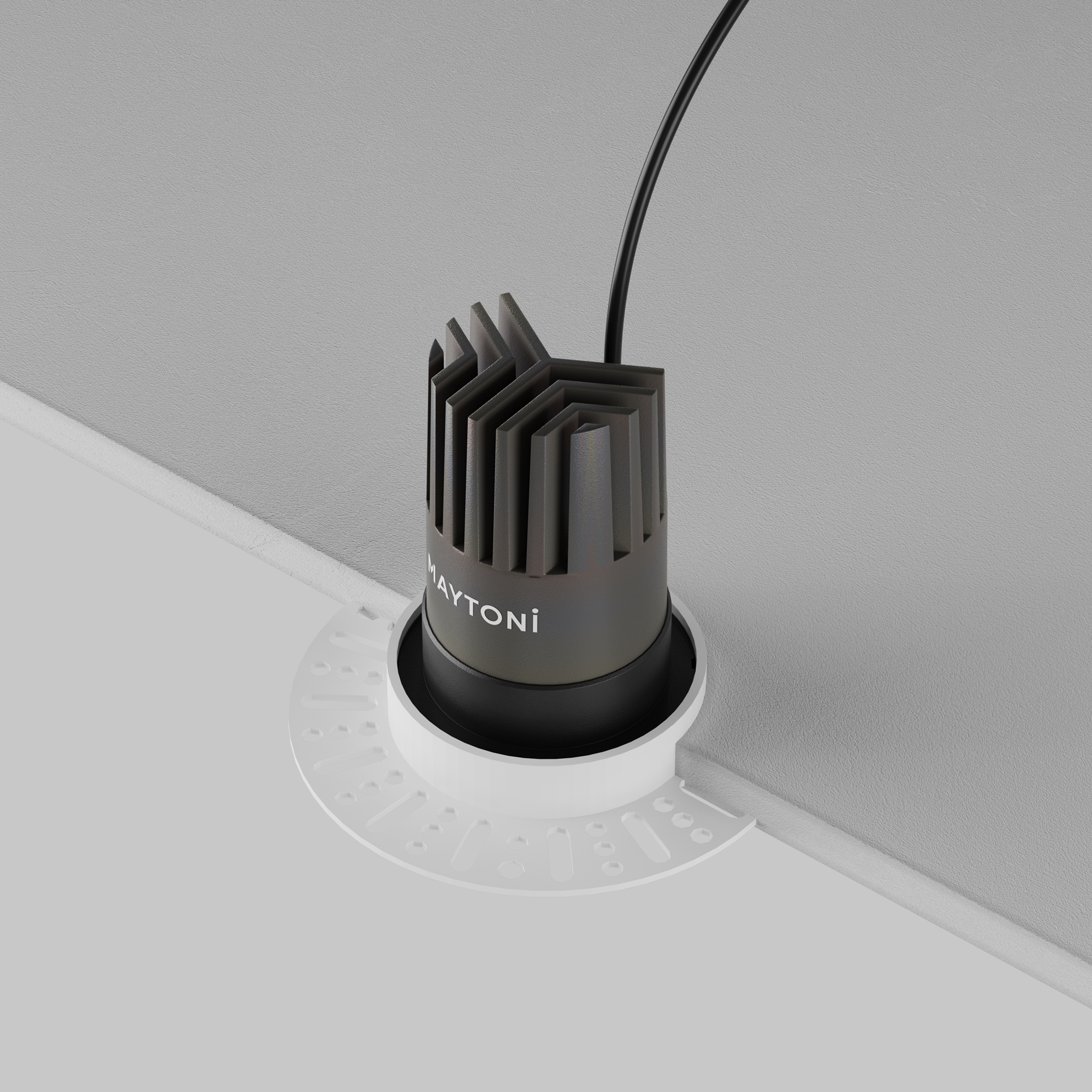 Встраиваемый светильник Technical DL124-10W-2.7K-TRS-B