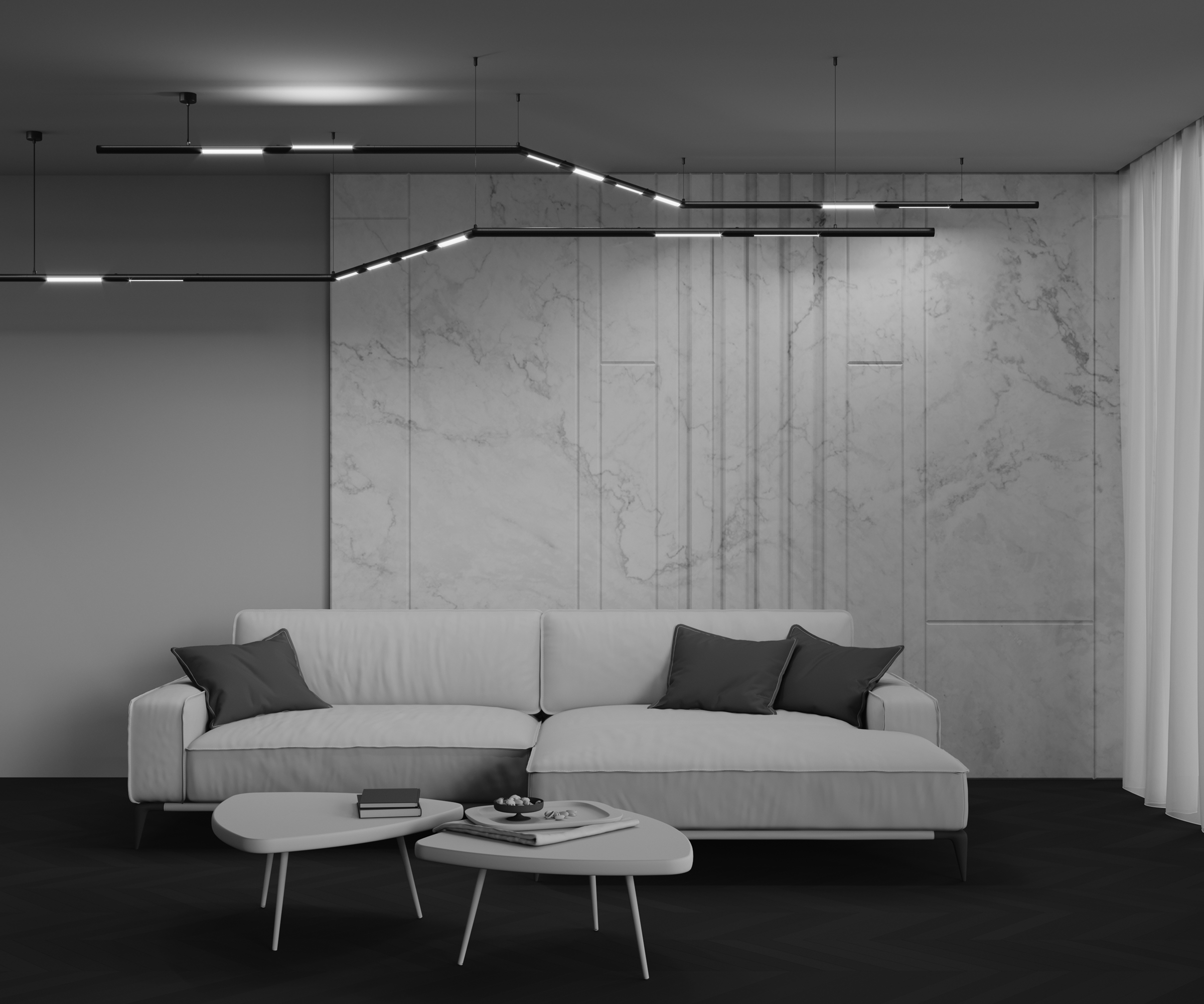 Светильник Technical C147CL-L300-6W3K-B