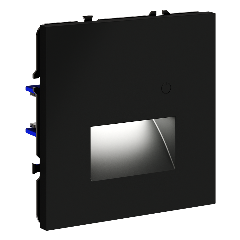 Подсветка светодиодная встраиваемая VOLTUM S70 с датчиком, (черный матовый)