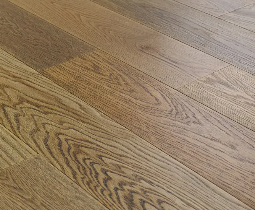 Инженерная доска Crownwood Элеганс (Royal Parket) 13 мм Дуб Натур Лаванда лак с фаской