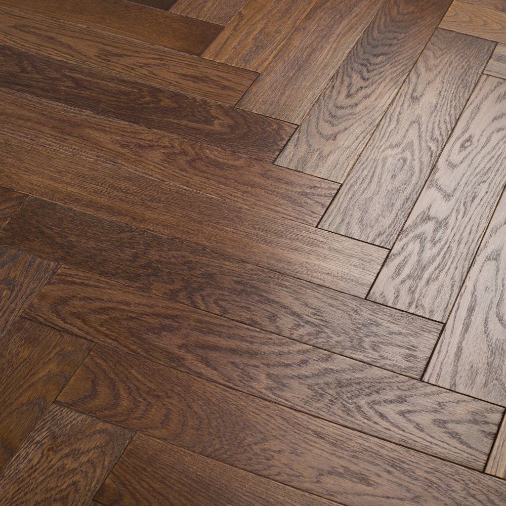 Паркет Елка Английская Lab Arte Angle Дуб Рустик Лофт лак 500х110х14/3