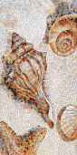 Керамогранит Декоративное панно MDetails Seashell (набор из 4шт. 60x120) 120x240