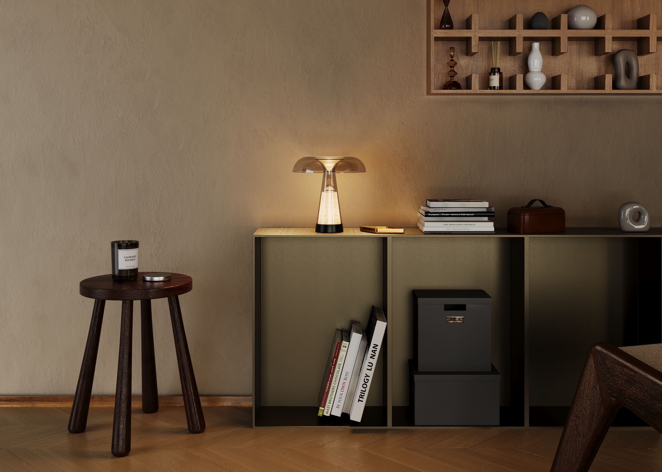 Настольный светильник Maytoni MOD484TL-L8BK