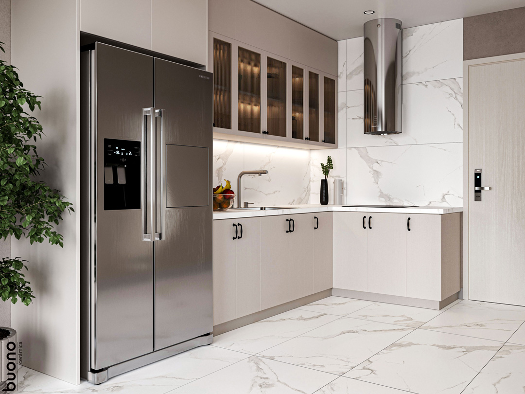 Керамогранит Buono Ceramica Marble Statuario Adele Carving M4404C