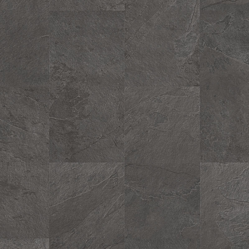 ПВХ-плитка Quick-Step QS Alpha Vinyl Tiles AVST 40035 Сланец чёрный