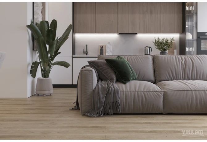 Кварц виниловый ламинат VINILAM Click 3.7 мм 8857 Дуб Кассель