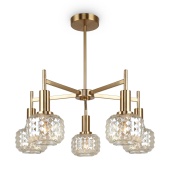 Люстра на штанге Freya Fero FR5366CL-05BS
