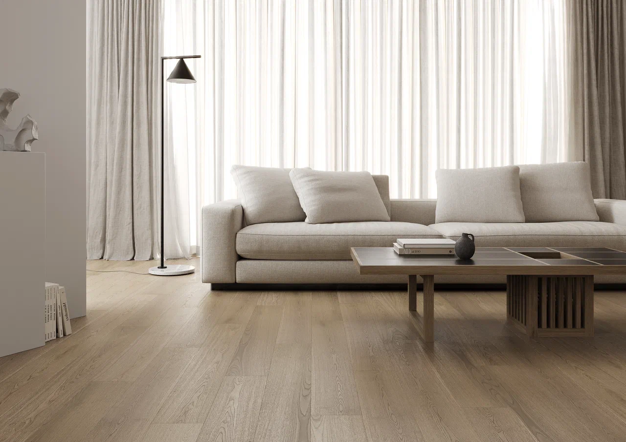 Кварцевый паркет Quartz Parquet Классик 5/0,6 мм Дуб Пряная Ваниль1258-05