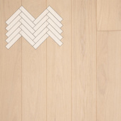 Паркет Елка Английская Lab Arte Angle Дуб Рустик Лана лак 500х110х14/3