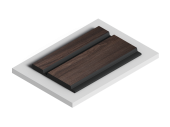 Стеновые Панели Hi Wood LV133 BR395K Тёмно-коричневый