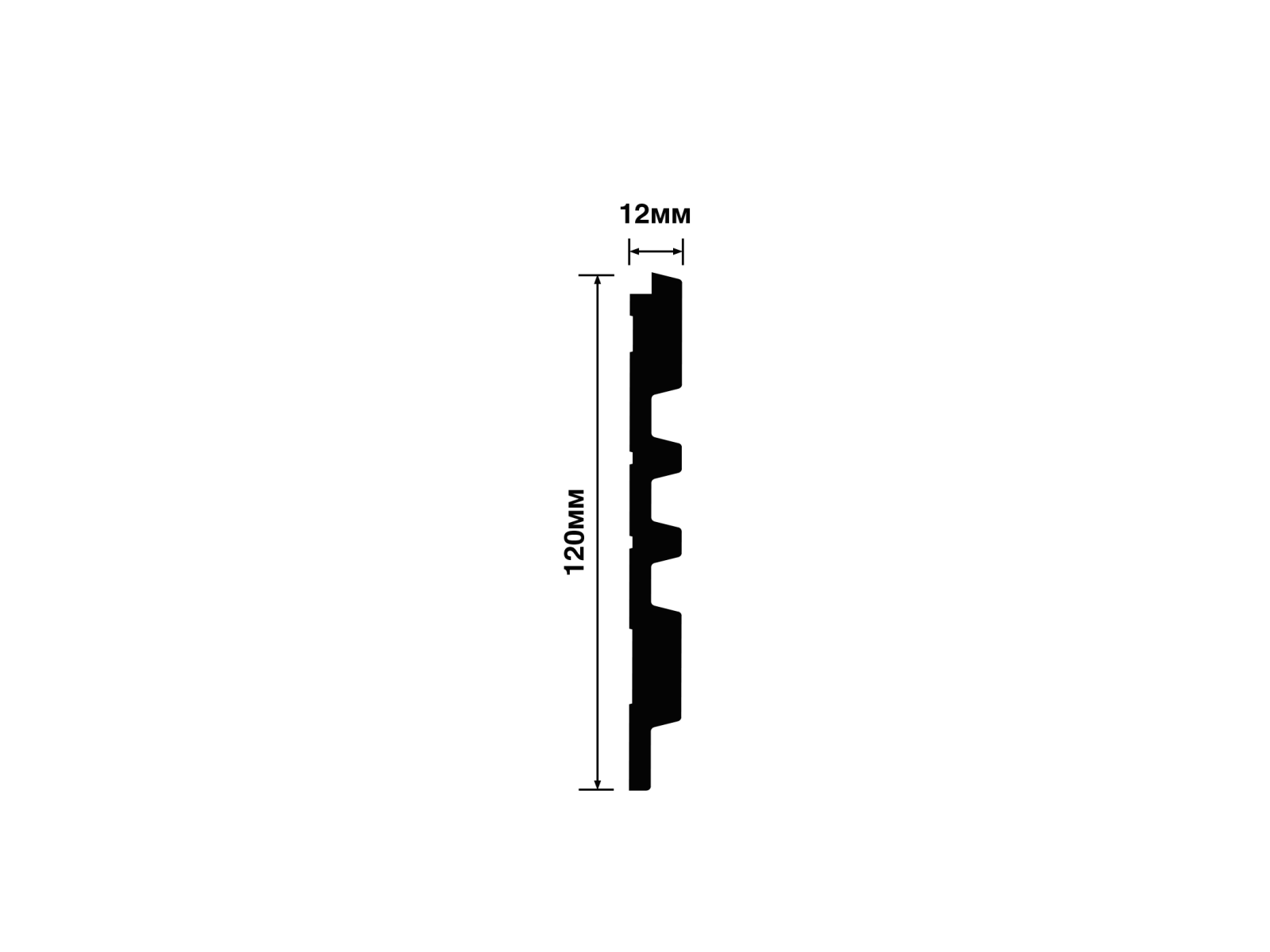 Стеновые Панели HiWood LV121 BK114K