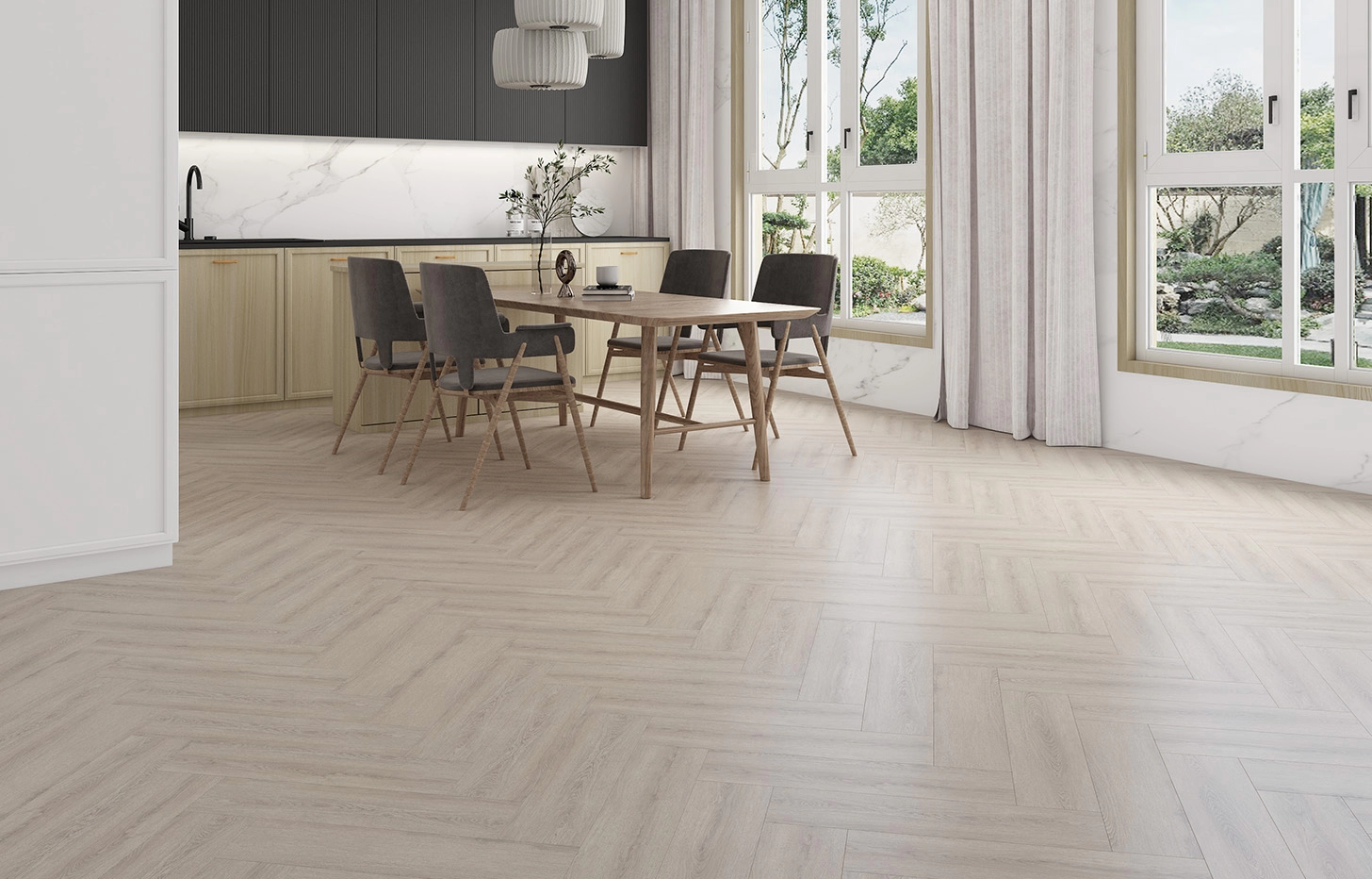 SPC Ламинат Stone Floor MSPC Дуб Брукфилд