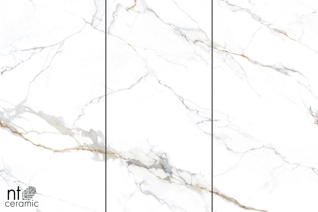 Керамогранит NT CERAMIC Atlas Wide Carrara Gold NTT3001P