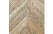 Французская елка Wood Bee Chevron Дуб Селект гладкий глянец, Select UV-лак gloss 30±5% 