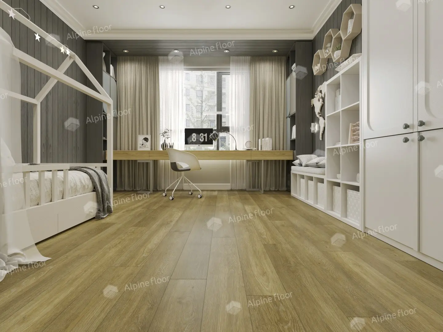 SPC Ламинат Alpine Floor Classic Light ECO 141-88 MC Бук