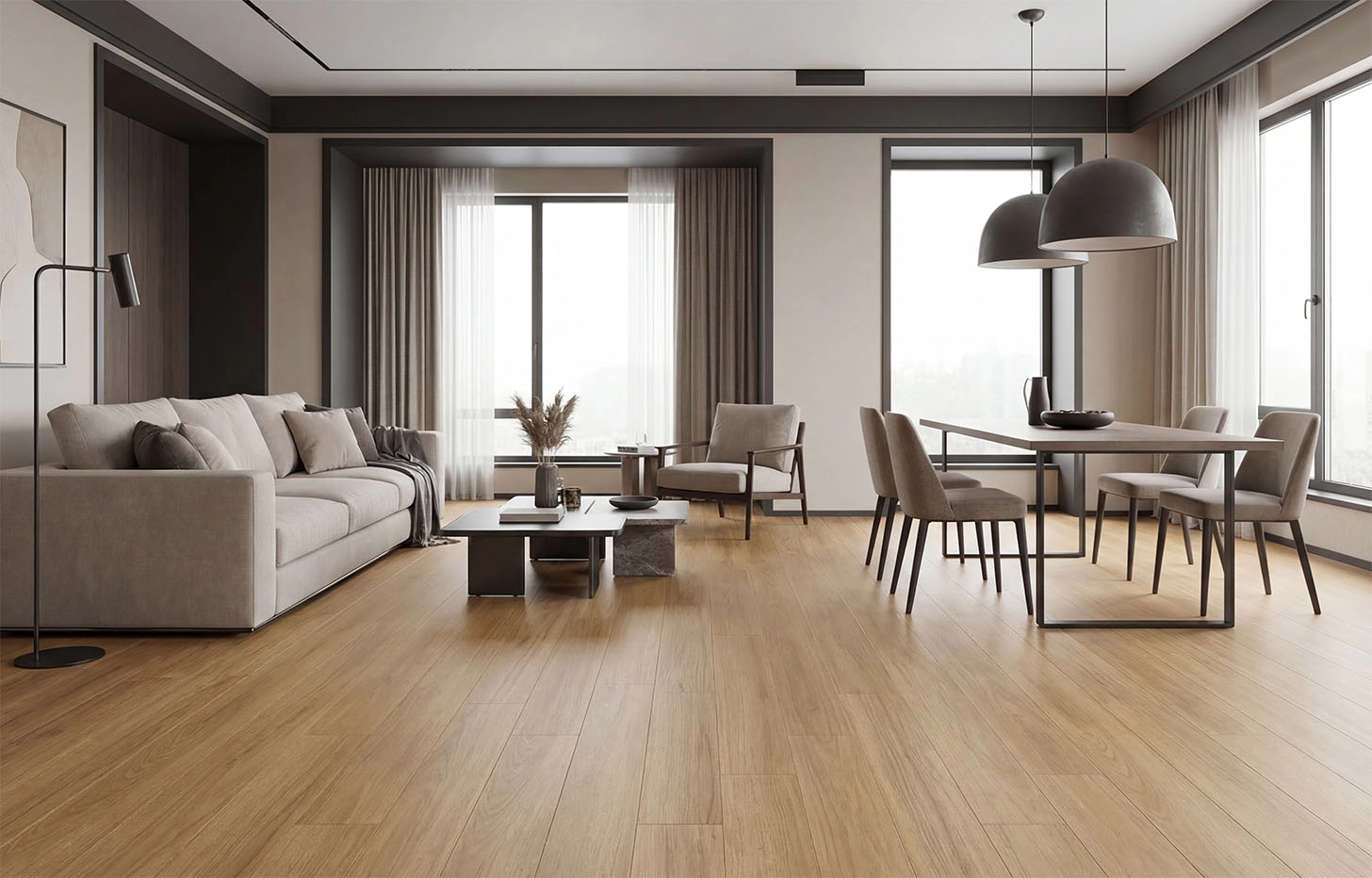 SPC Ламинат Stone Floor MSPC для детской Дуб Файрстоун 332-155 MР