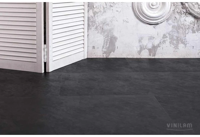 WPC CERAMO VINILAM STONE 8 мм 61607 Сланцевый Чёрный 8 mm