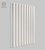 Стеновые Панели Alpine Walls LineArt ECO2103 Белый