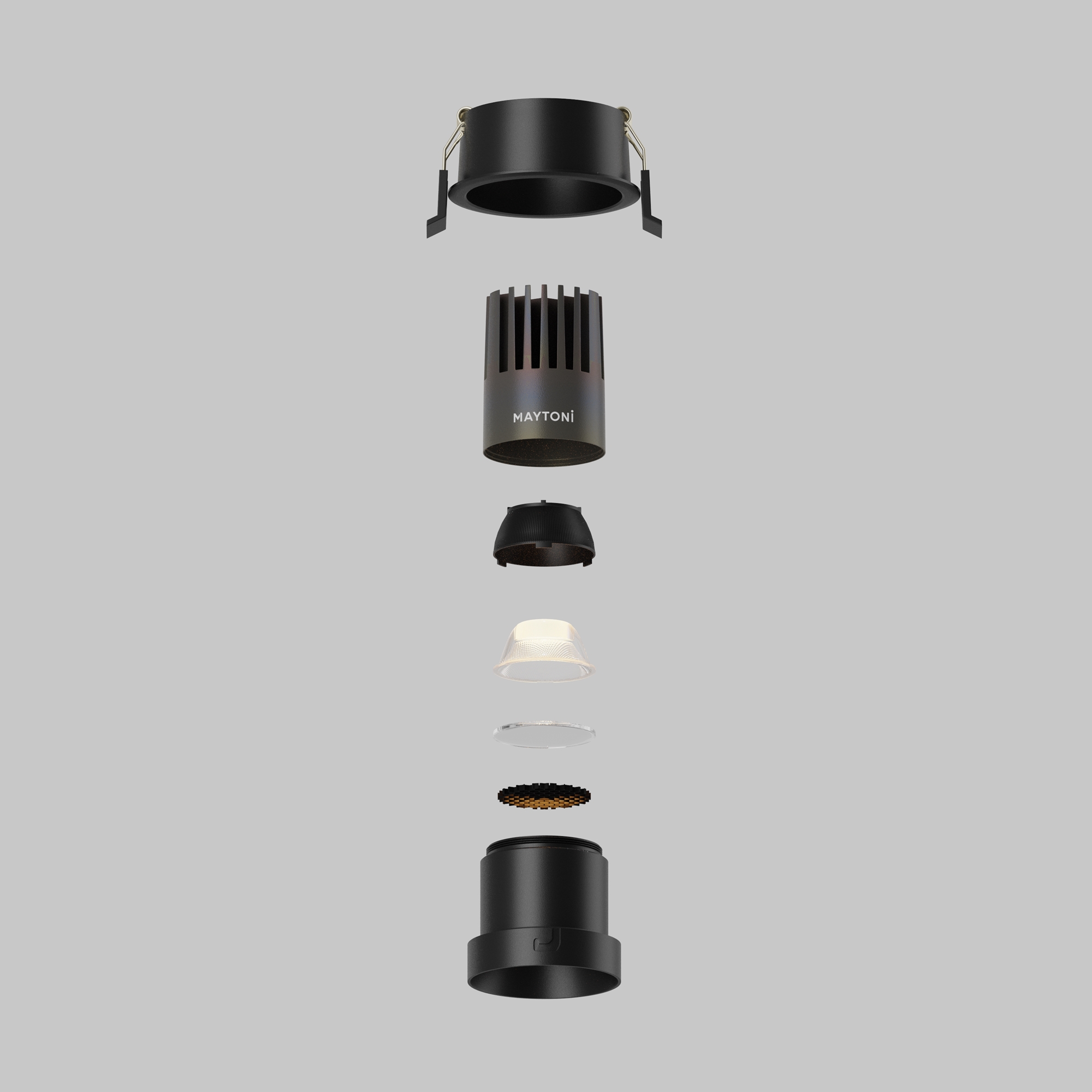 Встраиваемый светильник Technical DL116-10W-3K-B