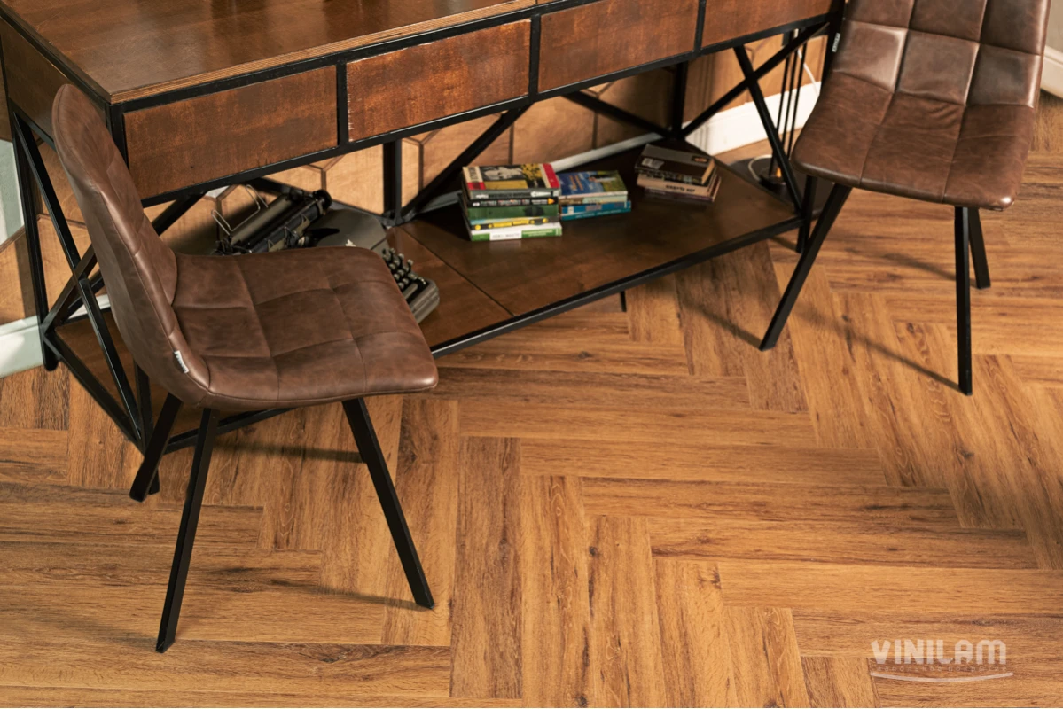 SPC VINILAM PARQUET Herringbone (ISOCORE) IS11210 Паркет Де Вилль