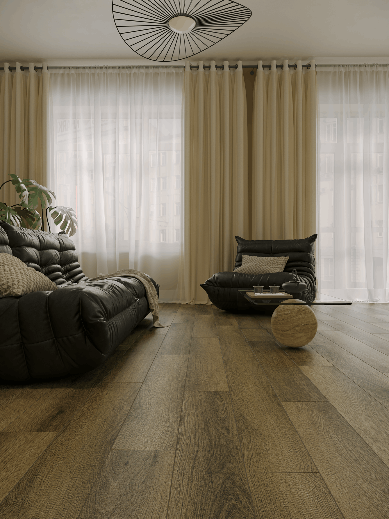 ПВХ-плитка Tulesna Ottimo LVT MOMENTO 1012-11