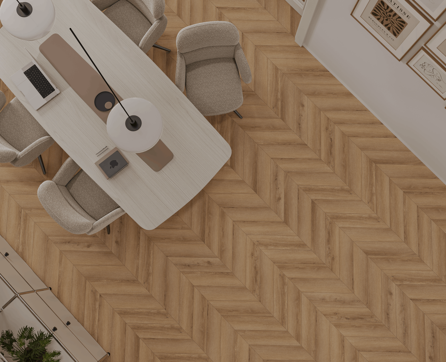SPC Ламинат Tulesna Art Chevron SOLARE 1011-2