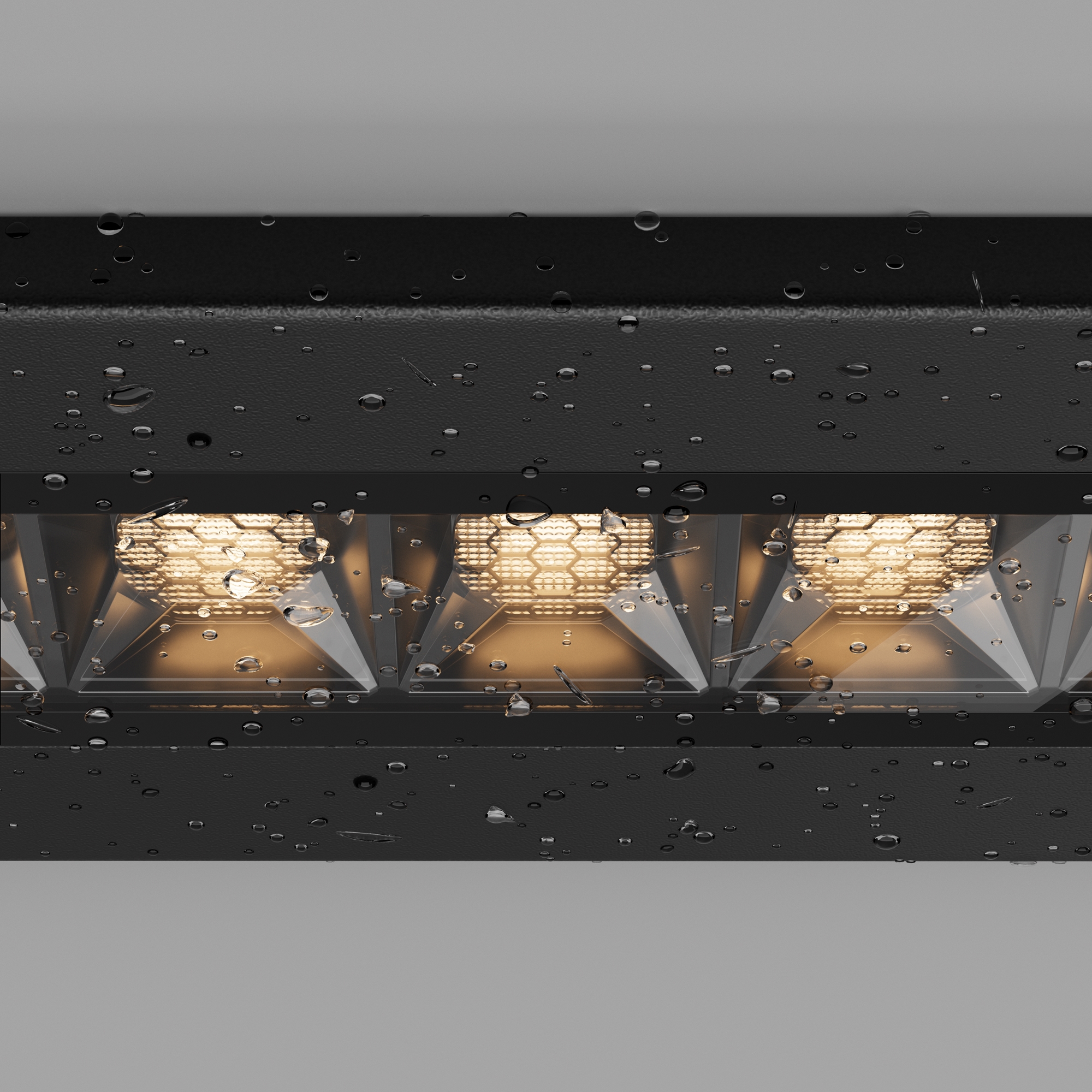 Уличный потолочный светильник Outdoor O488DL-L12GF3K