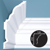 Карниз Bello Deco K20 250x120x2000