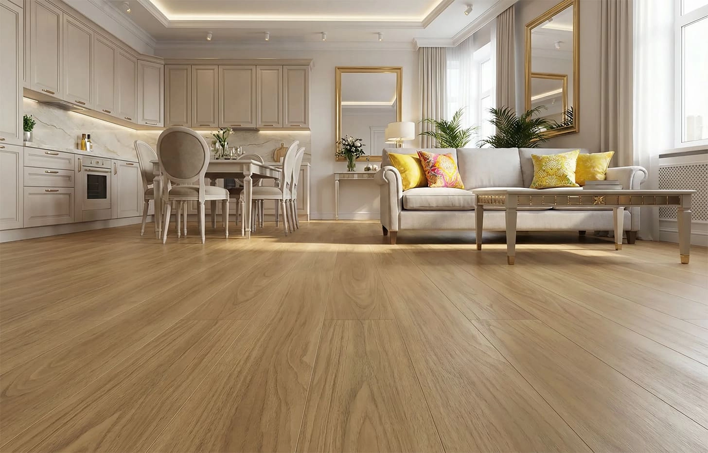 SPC Ламинат Stone Floor MSPC Дуб Гран-При 9332-63 MР