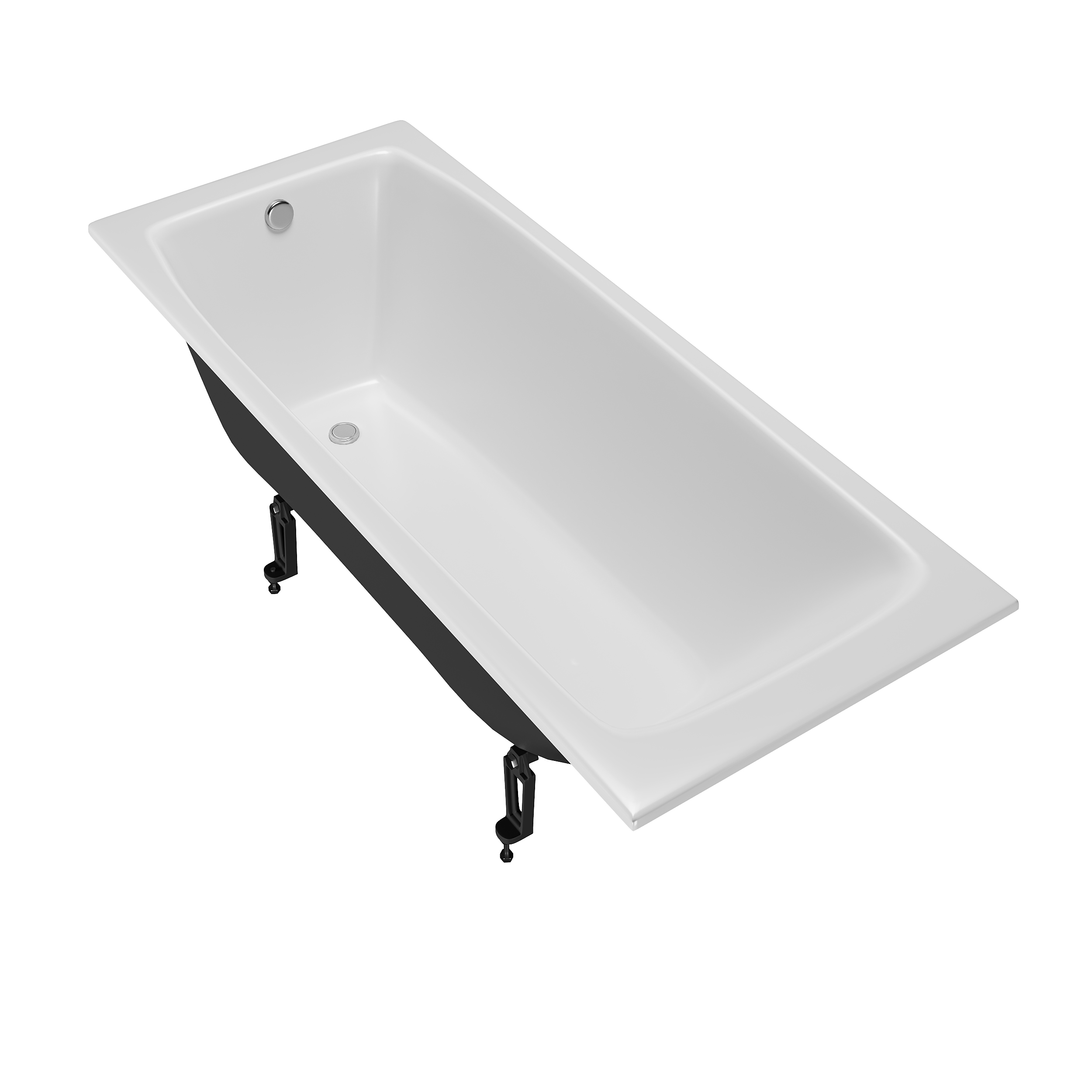 Ванна чугунная Creto Edge 170х70 см 26-1170