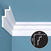 Карниз Bello Deco K13 H-100x40x2000