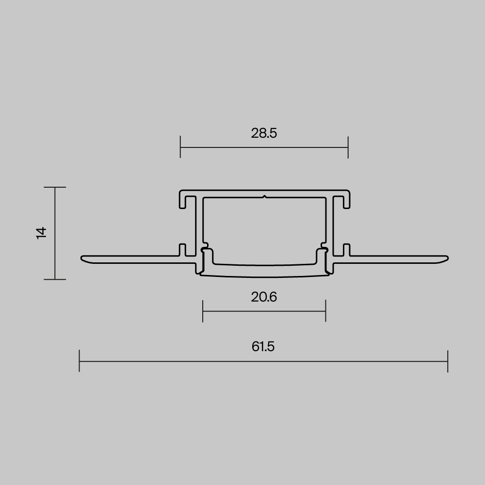 Профиль Led Strip 636003