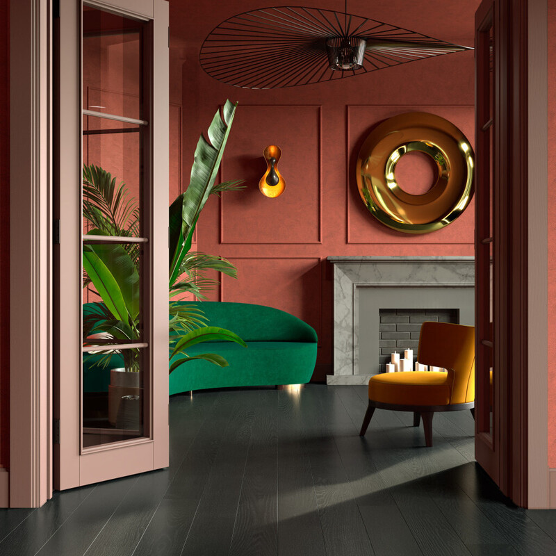 Паркетная доска ESTA 1 Strip 21078 Ash Elegant Onyx brushed matt 2B 2200 x 160 x 14мм