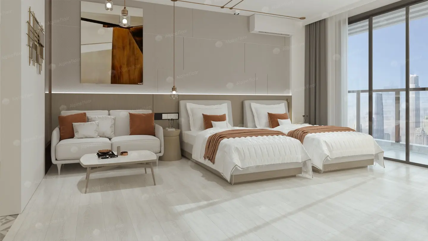 SPC Ламинат Alpine Floor SPC Intense ЕСО 9-9 Белый Лес 4V 43кл