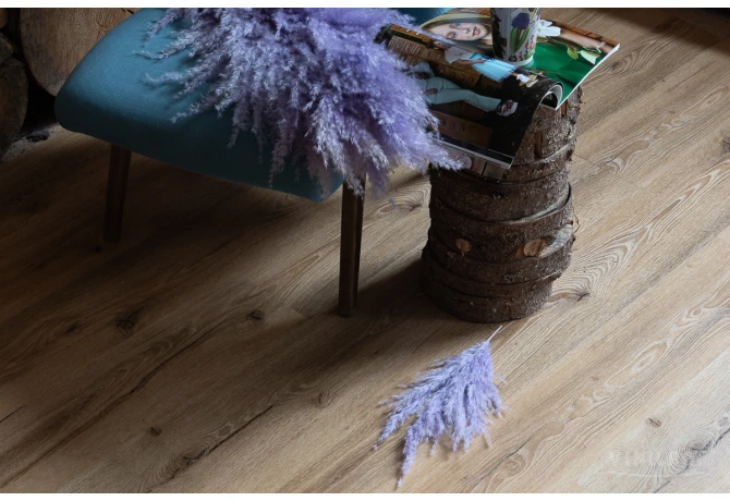 ПВХ плитка VINILAM Glue Дуб Марбург (Rich) 18222 Glue