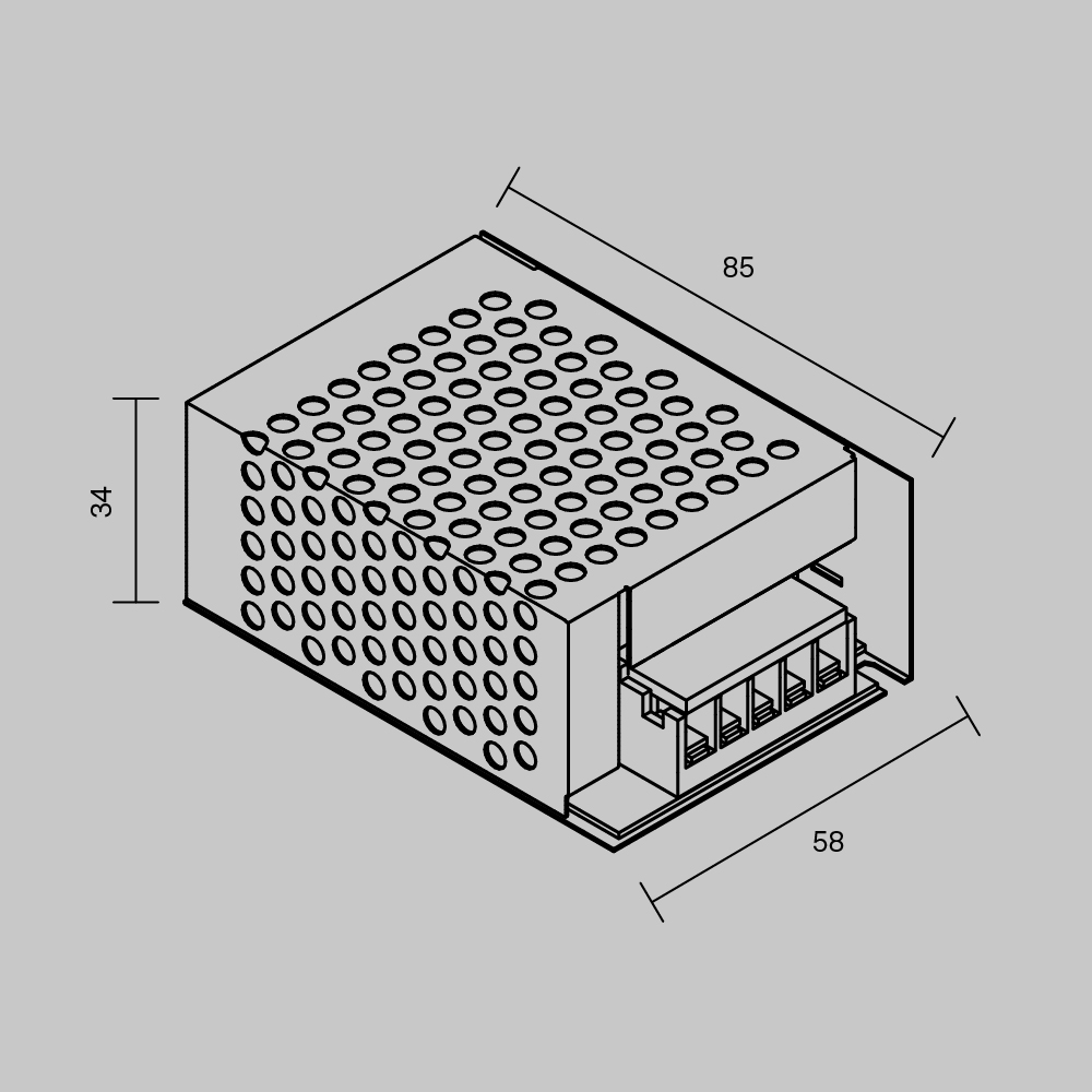 Источник напряжения Led Strip 811006