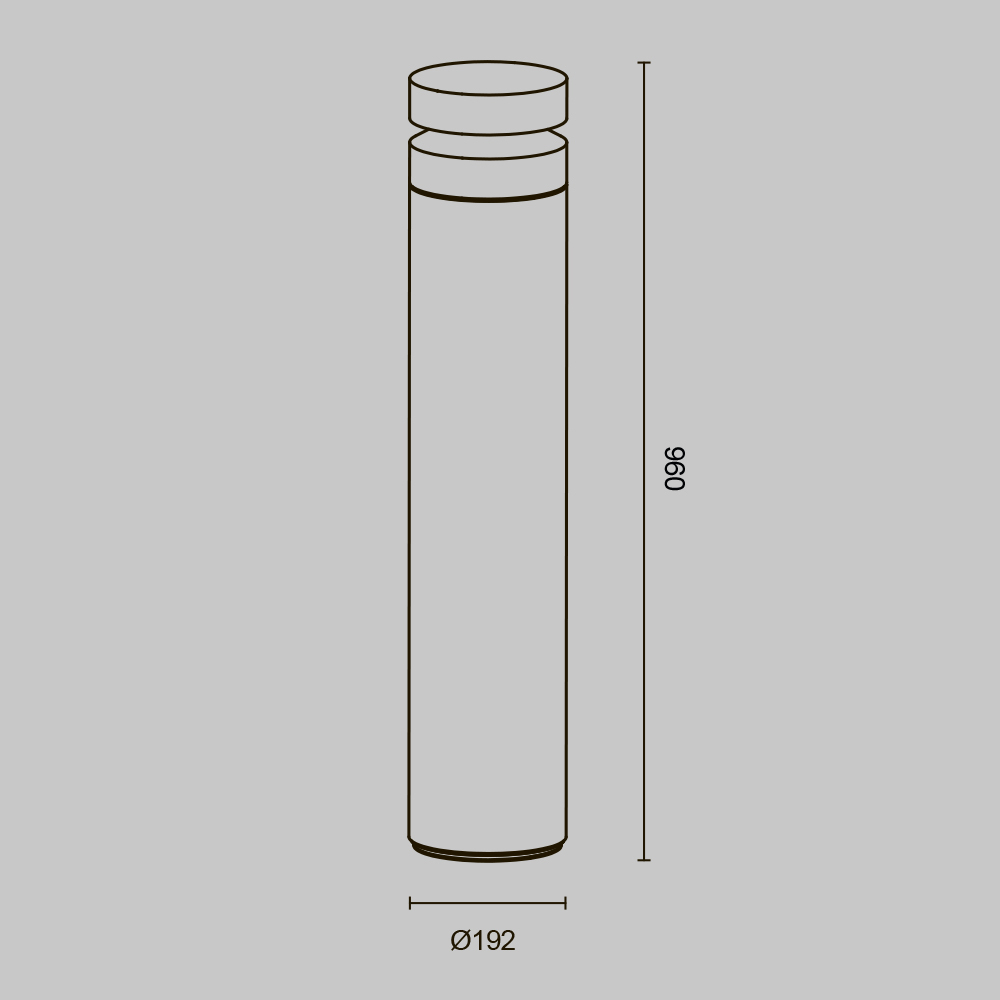 Ландшафтный светильник Outdoor O469FL-L20CM3K1