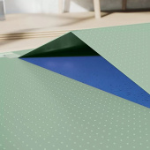 Подложка XPS Солид LVT-AS гармошка с пароизоляцией синяя - 1.5 мм