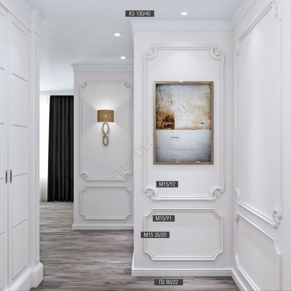 Карниз Bello Deco K3 100x40x2000