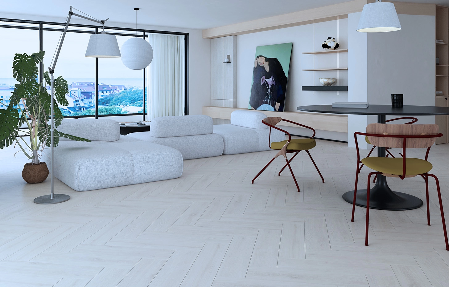 SPC Ламинат Stone Floor MSPC Дуб Нордфилд