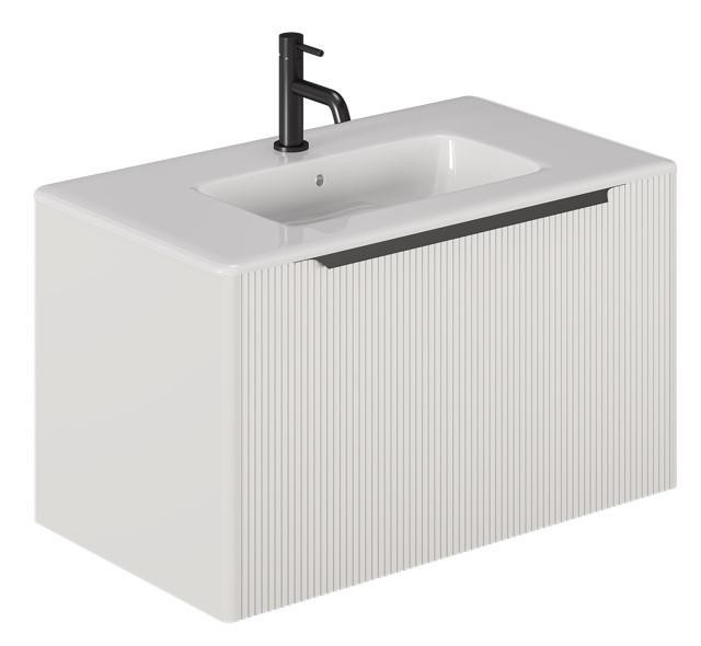 Тумба под раковину Creto Luna Ivory 80 см, 17-IV80