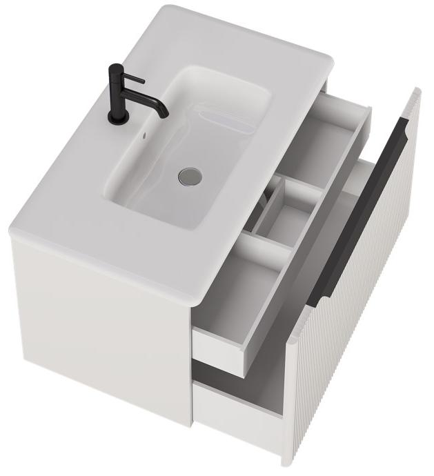 Тумба под раковину Creto Luna Ivory 80 см, 17-IV80