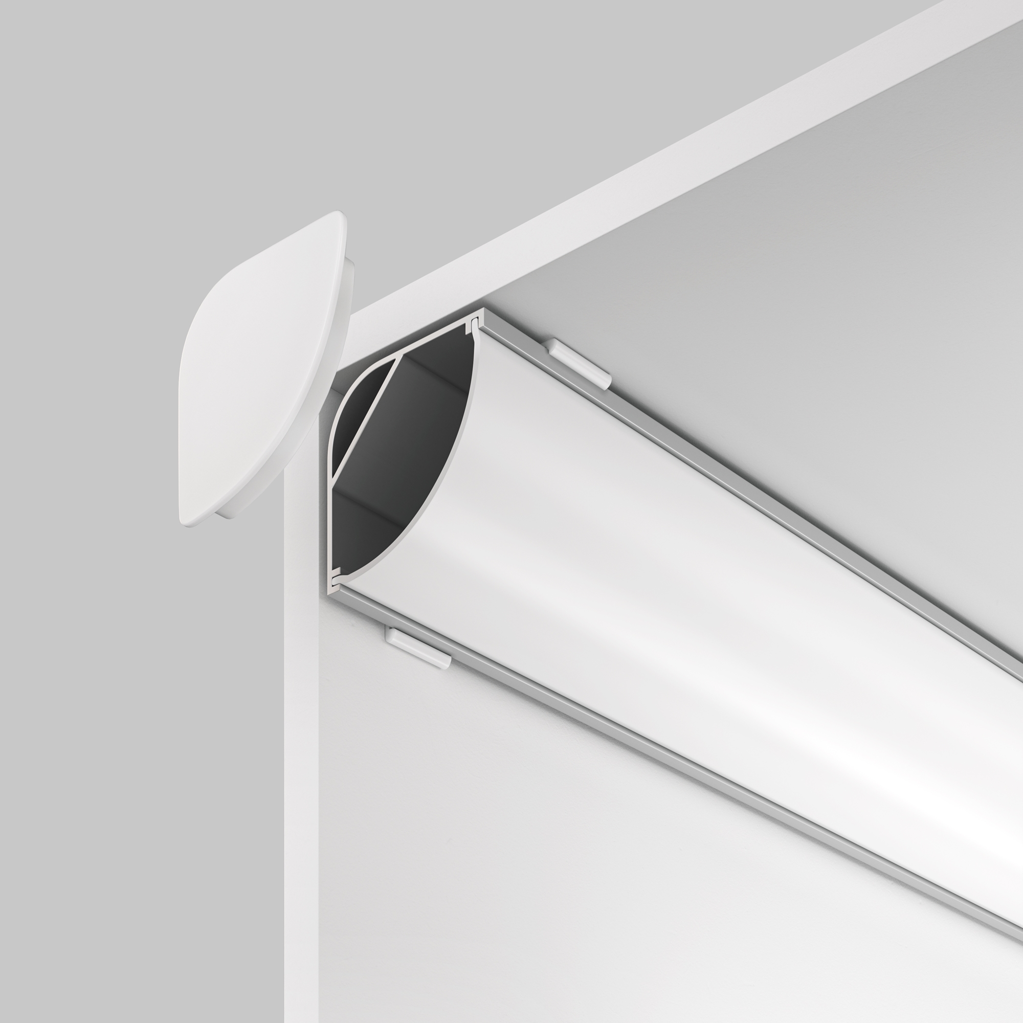 Профиль Led Strip ALM-3030B-S-2M