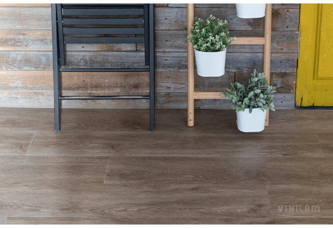 ПВХ плитка VINILAM Glue Дуб Ваймар 14609 Glue