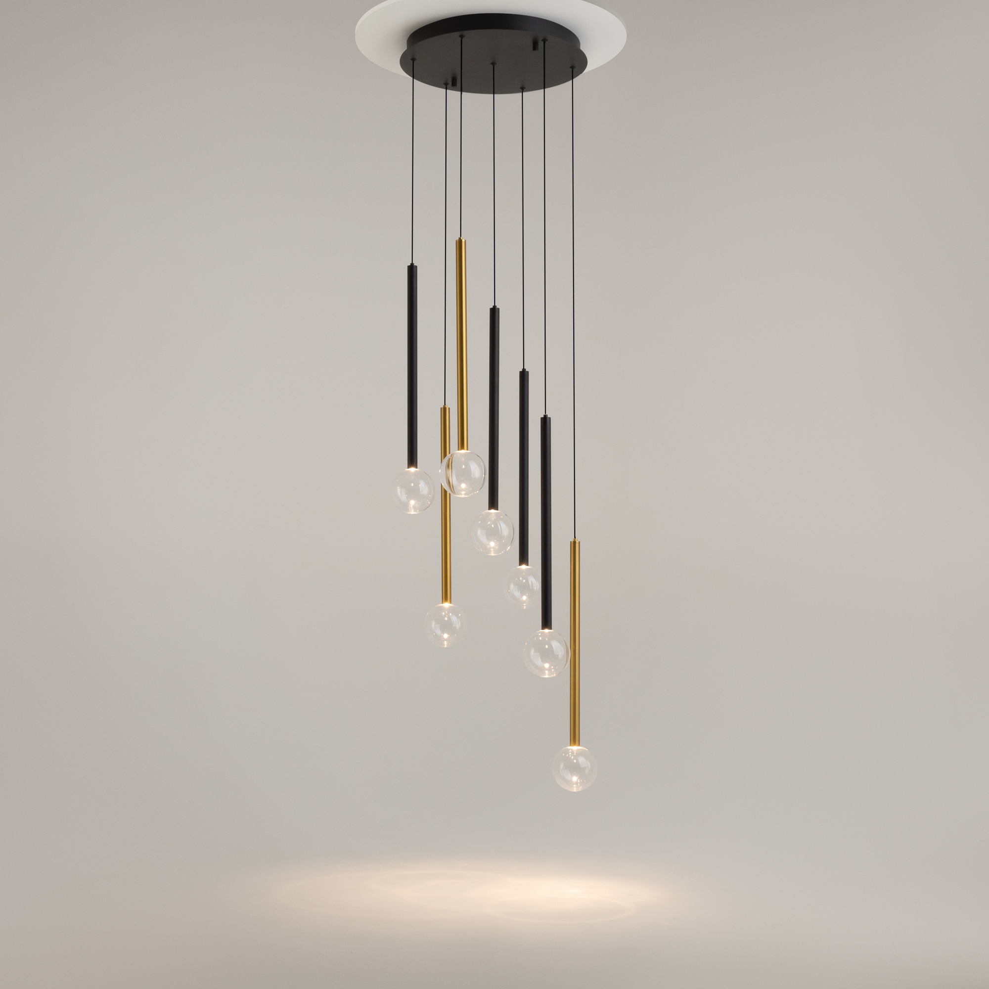 Подвесной светильник Maytoni MOD383PL-L20BBS3K