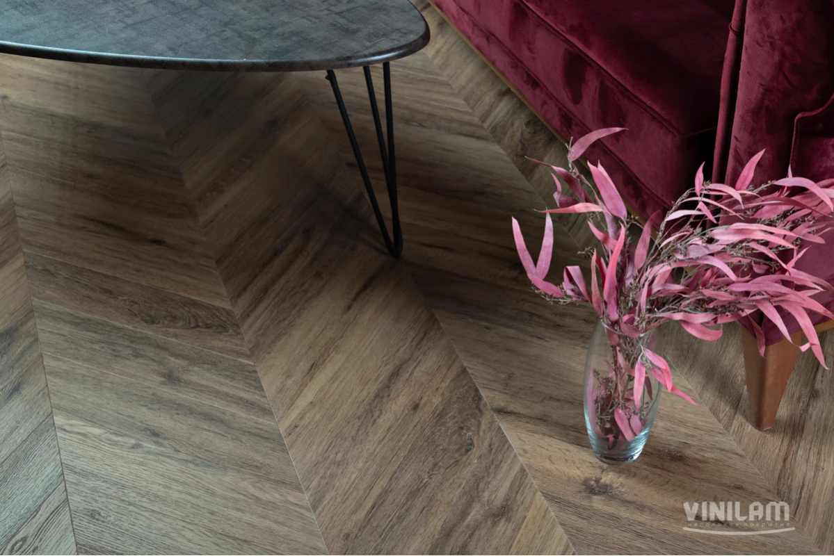 SPC VINILAM PARQUET CHEVRON Шеврон Лувр 107516