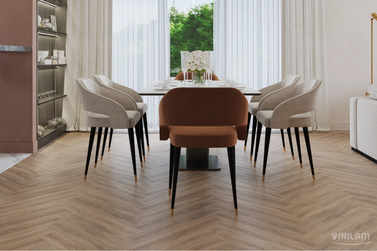 SPC VINILAM PARQUET Herringbone (ISOCORE) IS11355 Паркет Монпелье